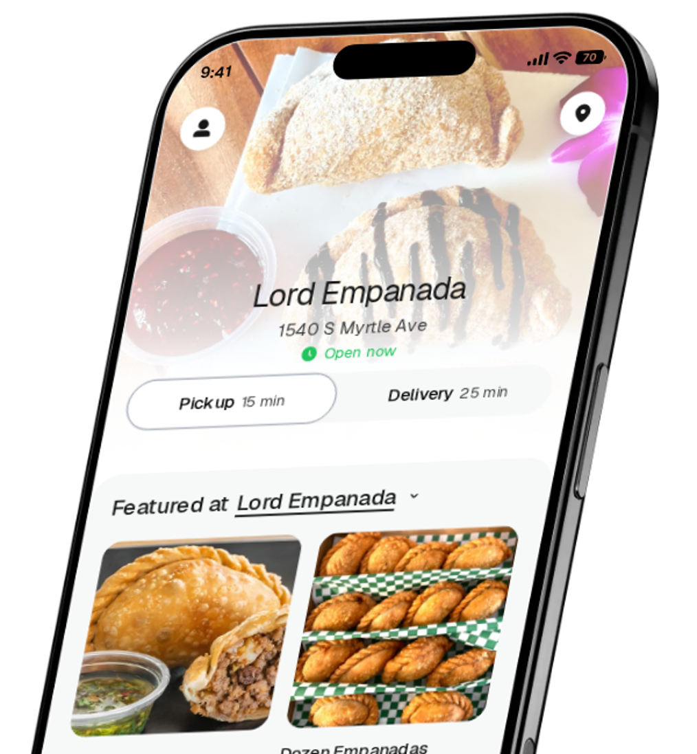Lord Empanada app preview