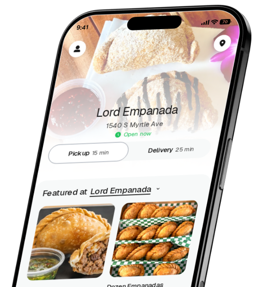 Lord Empanada app preview