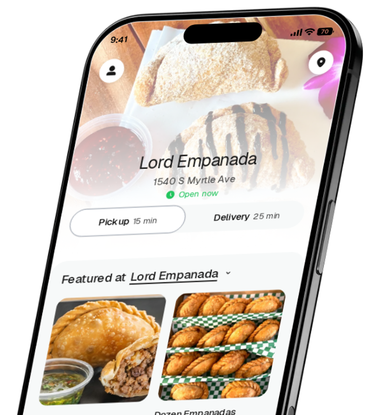 Lord Empanada app preview