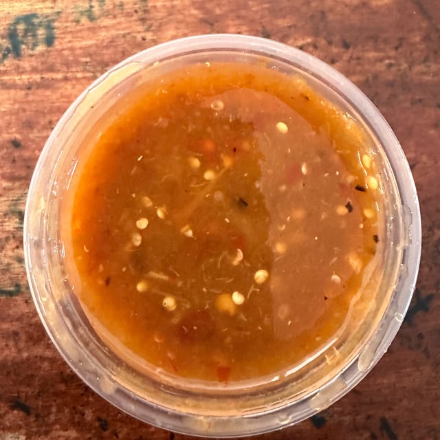 Extra Hot Salsa.